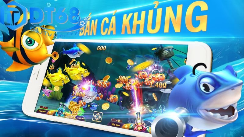 Bắn cá DT68 tặng xu - Nhận thưởng cực dễ 2 Hướng dẫn chơi cơ bản